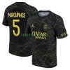 Maillot de Supporter Paris Saint-Germain MARQUINHOS 5 Quatrième Jordan 22-23 Pour Homme